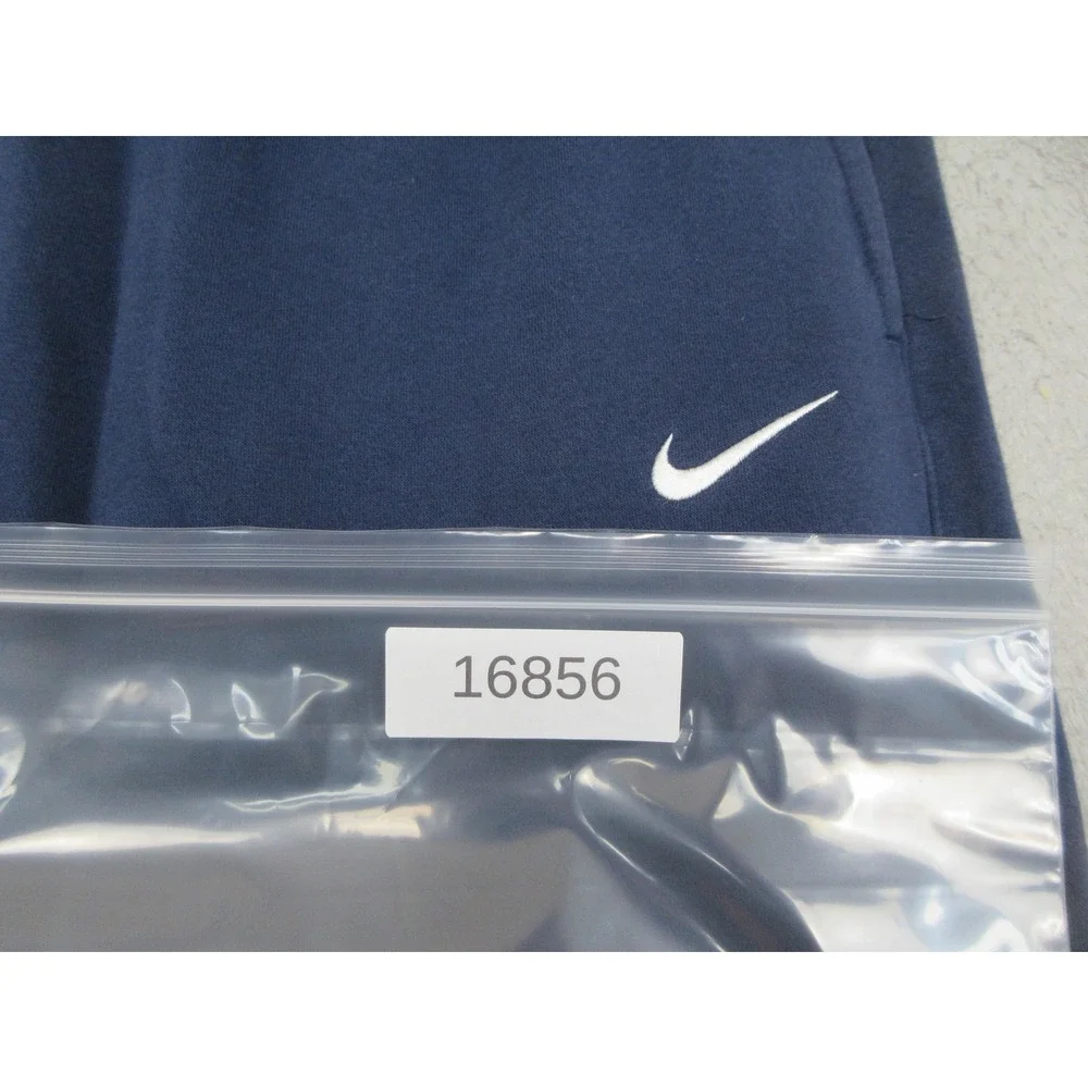 Nike Club Fleece Jogger Pants Mens XL Blue Sweatpants Swoosh Logo Gym Athleisure